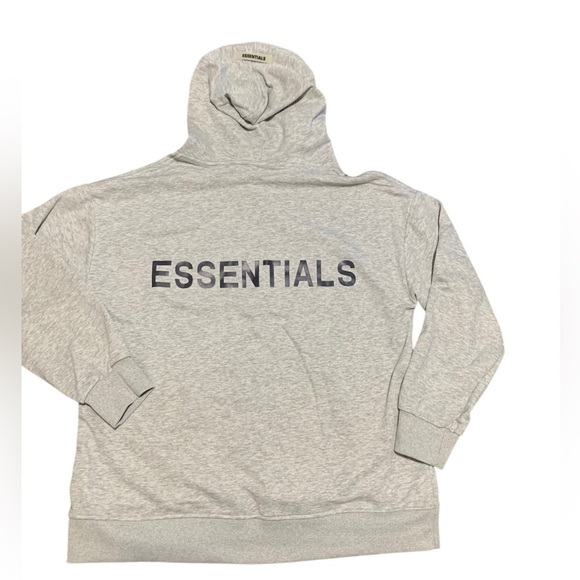 Essentials Sweaters - Fear of God Essentials Gray Hoodie